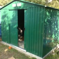 Flat Pack Garden Shed Assembly