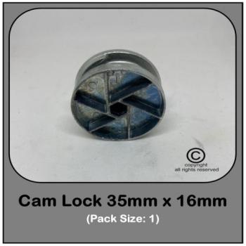 IKEA Furniture Cam Lock Bolts - 15mm Silver Shelf Support Pins For Flat Pack Wardrobes